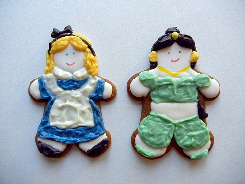 Snow White Cinderella Ariel Cookies