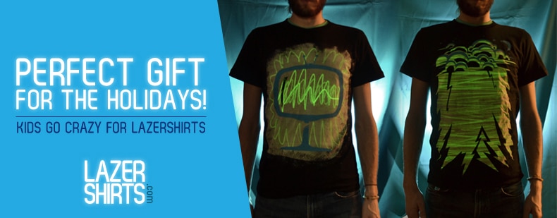 Lazer Shirt UV Light Show Lazer Shirt UV Light Show