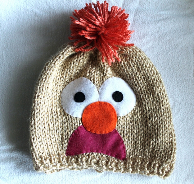 Muppet Knitted Handmade Hats 10 The Muppets Craft Knit