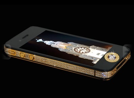 Pimped Diamond Encrusted iPhone 4S