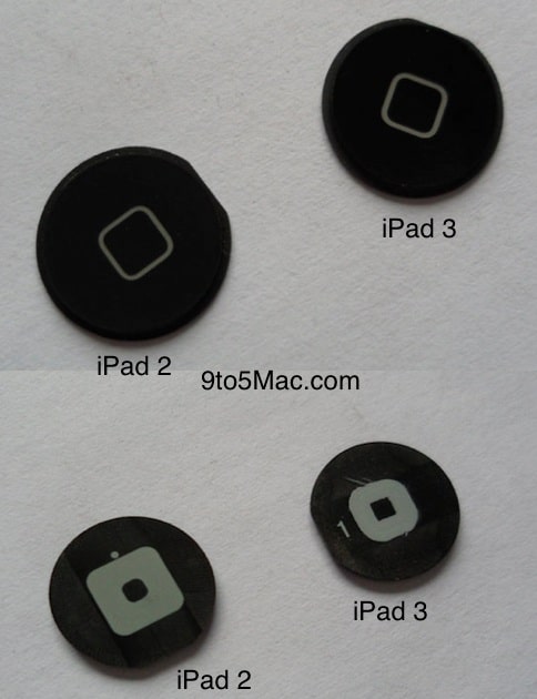 iPad 3 Rumored Button Design