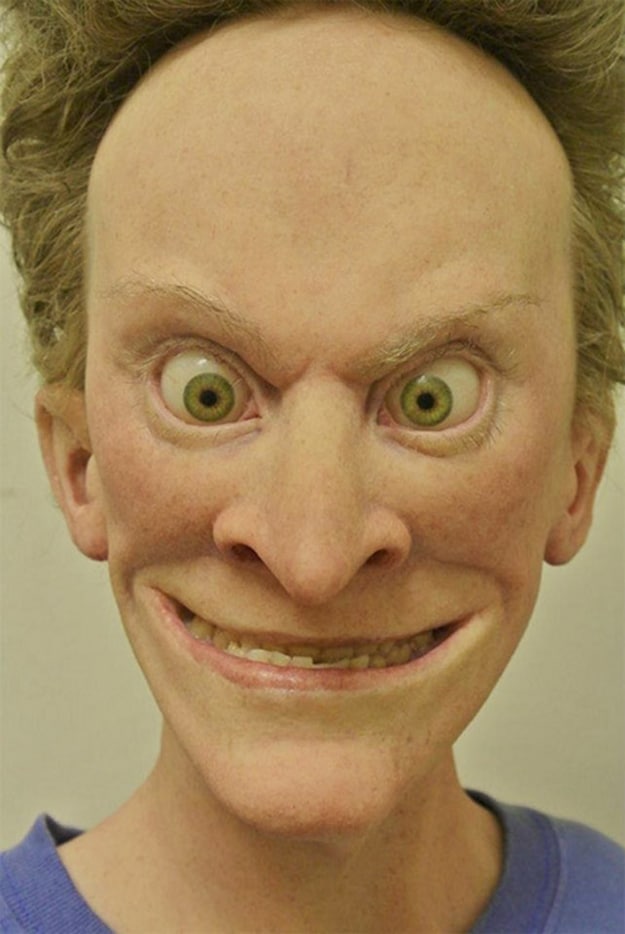 Beavis and Butthead Busts Hyper Realistic Handmade Sculptures
