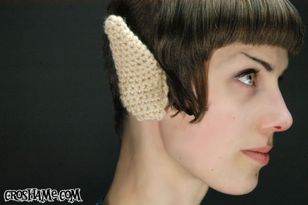 How To Knitted Spock Ear Crocheted Spock Ears Tutorial