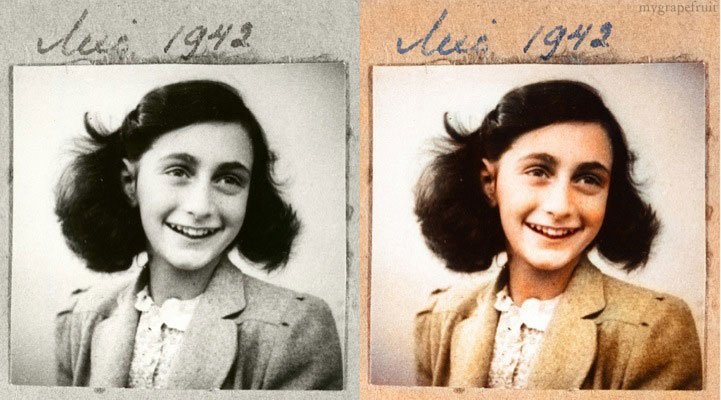 Legendary Photos Colorized In Photoshop Legendary Photos Colorized In Photoshop