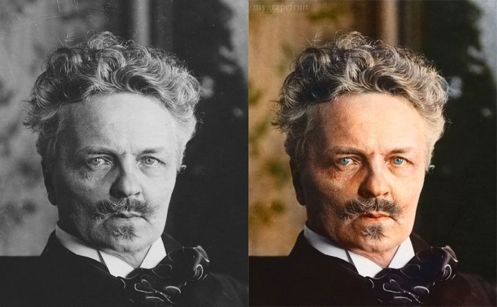 Legendary Photos Colorized In Photoshop Legendary Photos Colorized In Photoshop