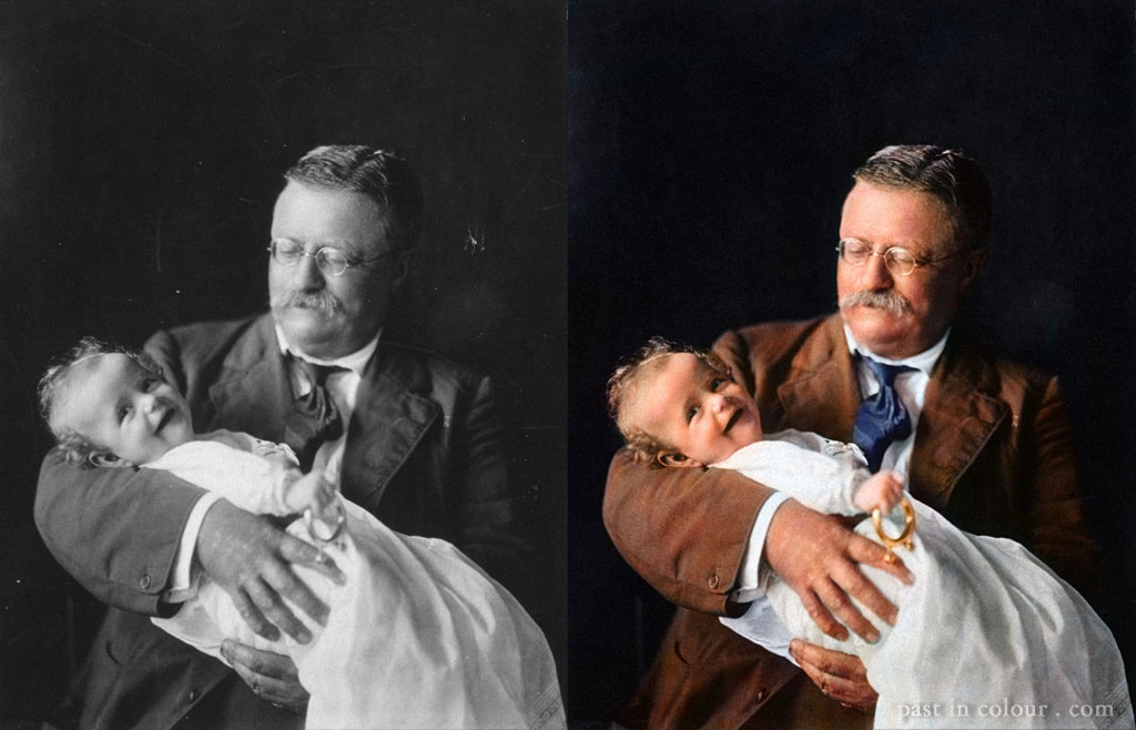 Legendary Photos Colorized In Photoshop Legendary Photos Colorized In Photoshop