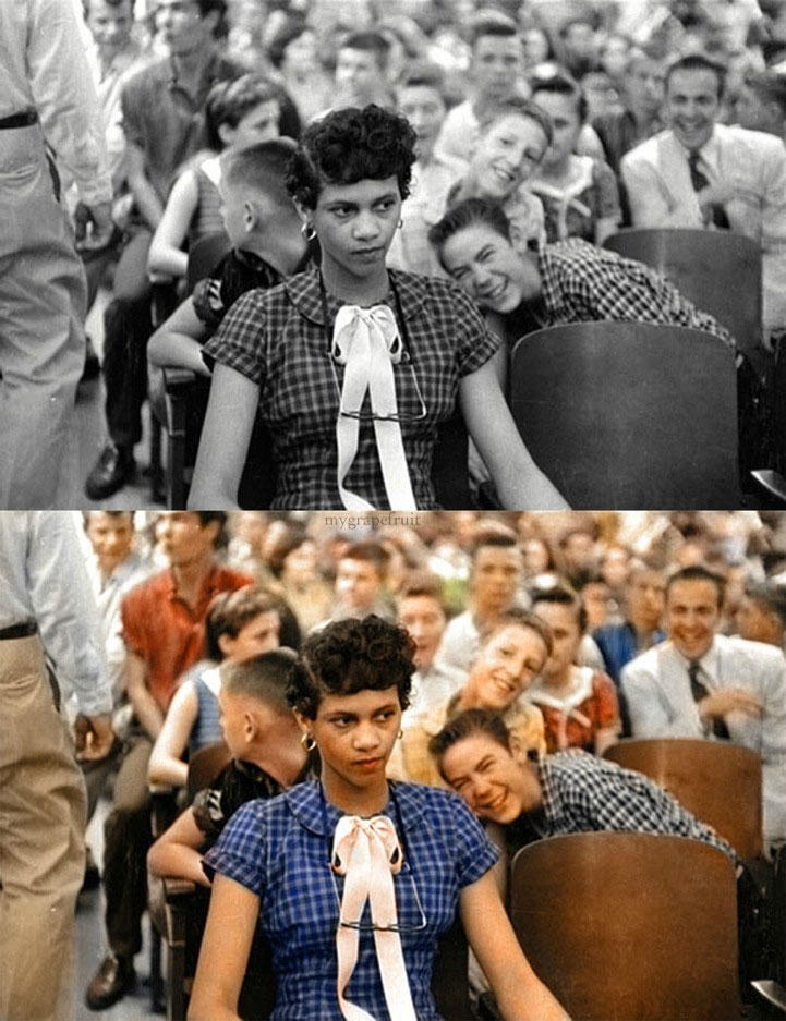 Legendary Photos Colorized In Photoshop Legendary Photos Colorized In Photoshop