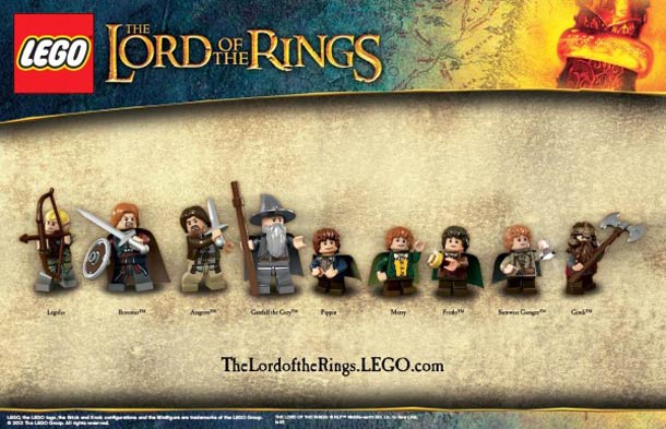 Lord Of The Rings Lego