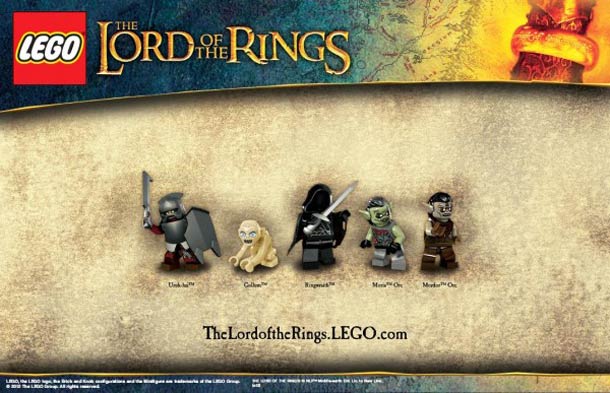 Lord Of The Rings Lego