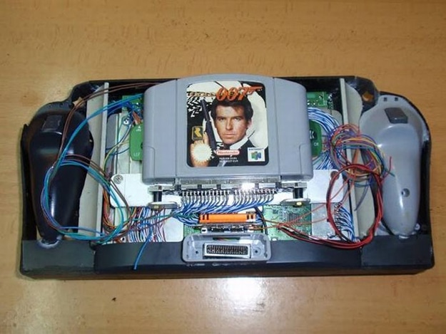 Nintendo 64 Handheld Mod Retro Game Console Geek Mod