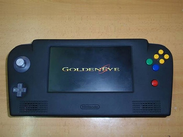 Nintendo 64 Handheld Mod Retro Geek Game Console Mod