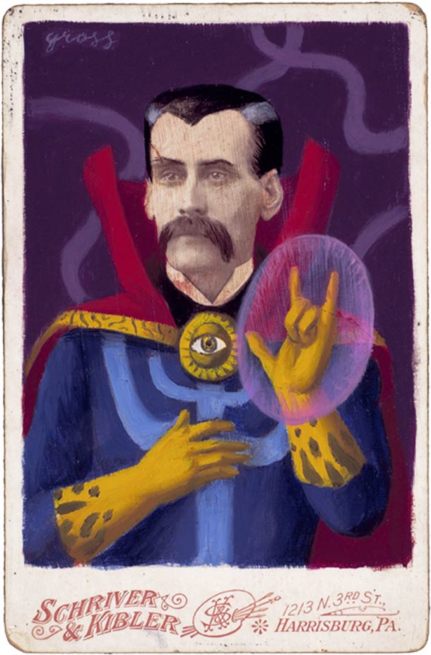 Old Photographs Turned Into Superheroes