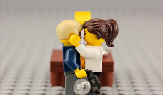Marriage Propose In Lego Video