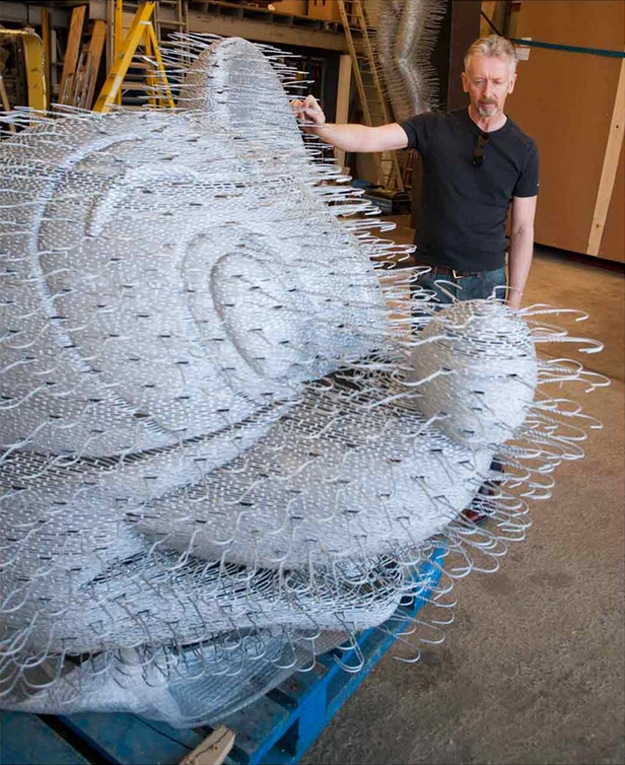 Razor Sharp Coat Hanger Sculptures Razor Sharp Coat Hanger Sculptures