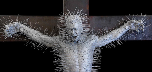 Razor Sharp Coat Hanger Sculptures Razor Sharp Coat Hanger Sculptures