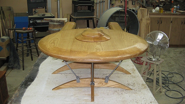 Etsy Handcrafted Wooden Table 