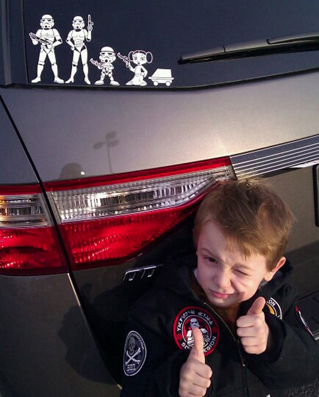 Star-Wars-Car-Decals Bumper Stickers Star Wars