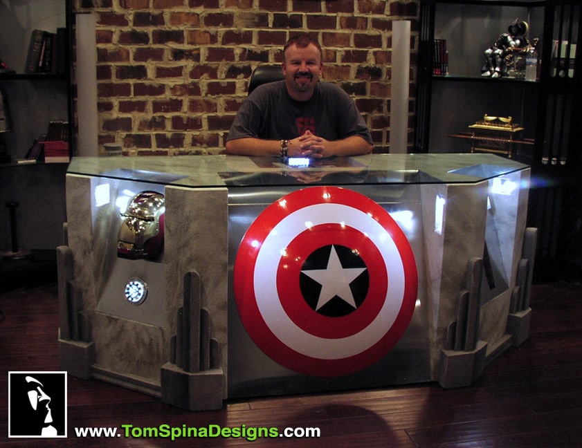The Avengers Movie Themed Desk