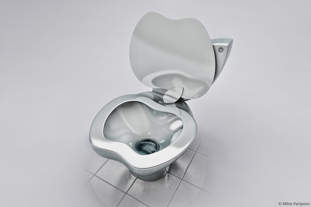 iPoo Apple Spoof Toilet Technology Enhanced Bathroom Experience