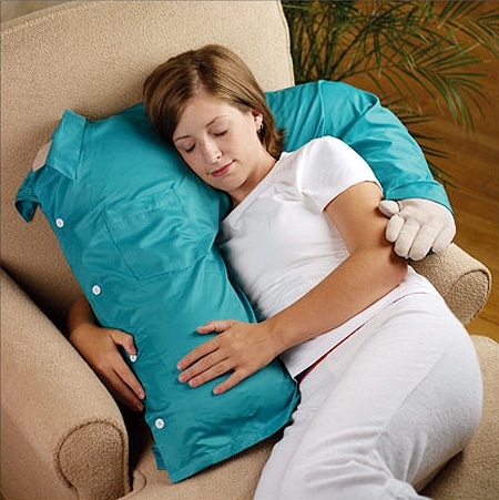 Fake Husband Hugs Pillow