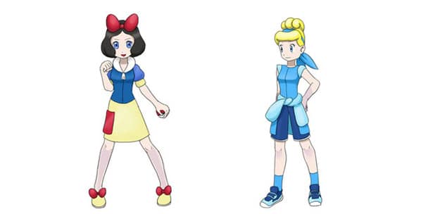 Disney-Princesses-Pokemon-Style
