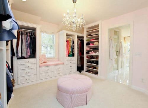 Dream-Walk-In-Closet Interior Decorating Fancy Closets