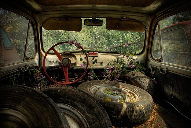 Photography Of Abandoned Cars
