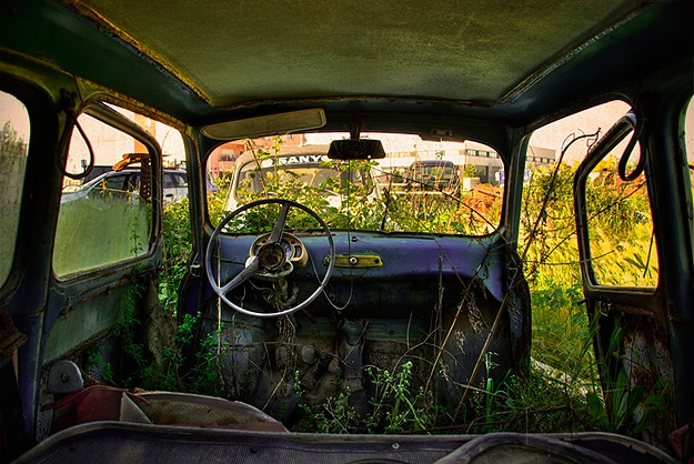 Photographs Of Abandoned Cars