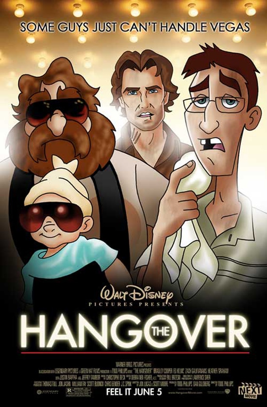 Hangover Movie Redesigned As Disney