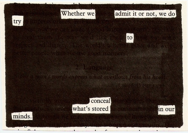 Creative Poems Created With Print