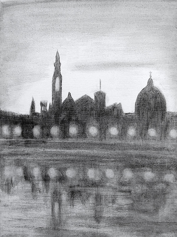 Painting-With-Pollution-Smog Man Paints With Pollution