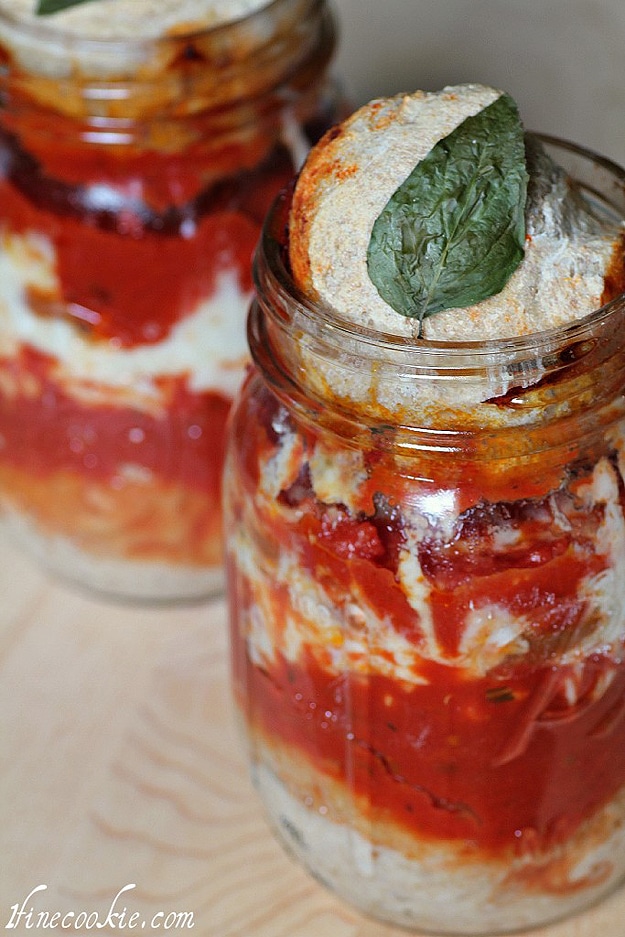Pizza-In-A-Jar Creative Way To Make Pizza