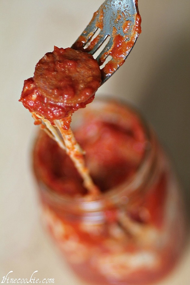 Pizza-In-A-Jar Creative Way To Make Pizza