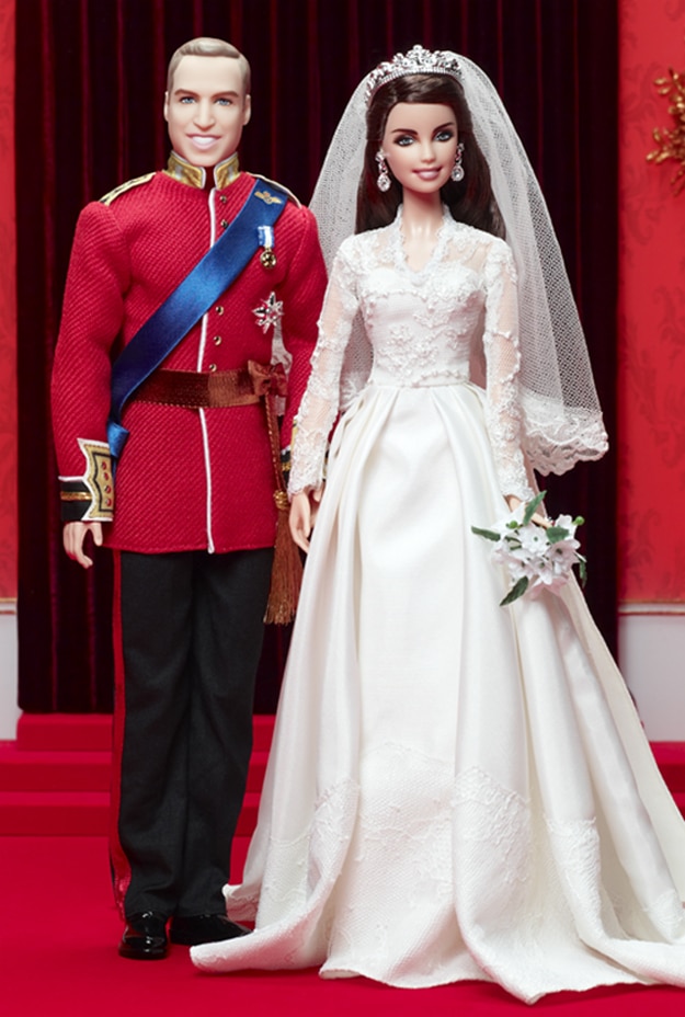 Royal-Anniversary-Barbie-Dolls William and Kate Royal Barbies