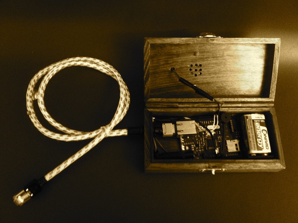 Twitter Morse Code Custom Device