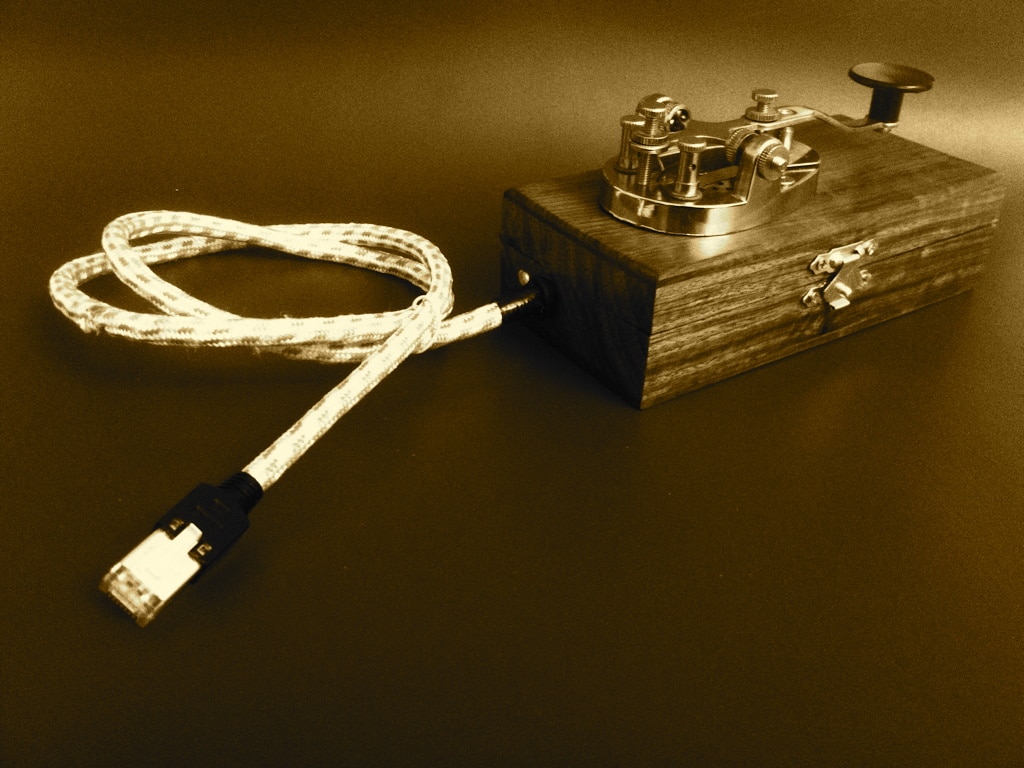 Twitter Morse Code Custom Device