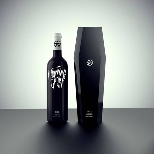 Unholy-Wine-Collection-Design Undead Evil Demon Wine Bottle