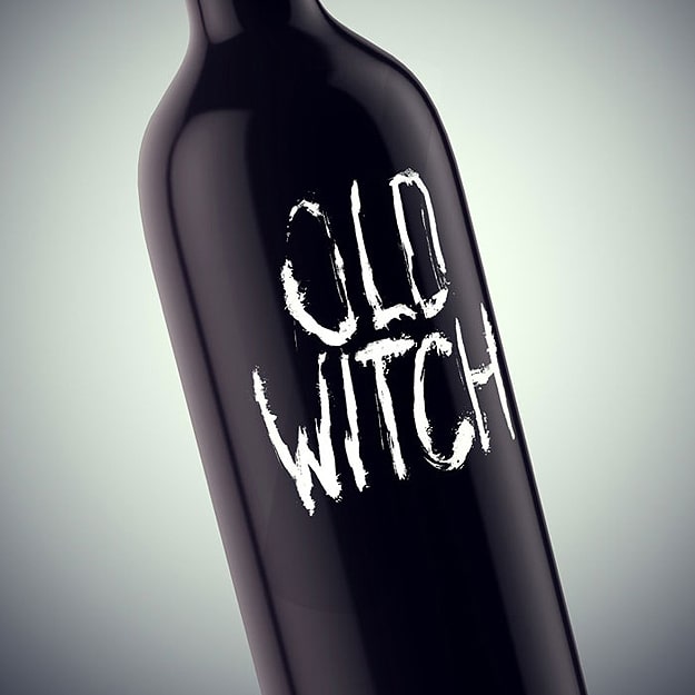 Unholy-Wine-Collection-Design Old Witch Haunted Wine Bottles
