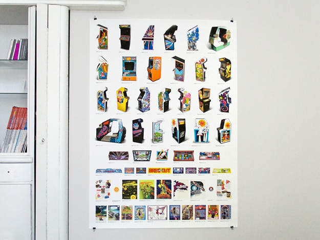 Video-Game-Wall-Poster-Image Donkey Kong Arcade Video