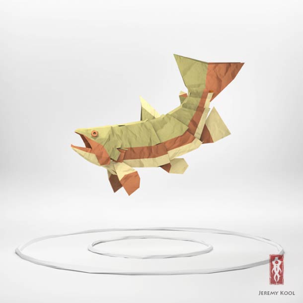 digital-paper-origami-animal-artwork