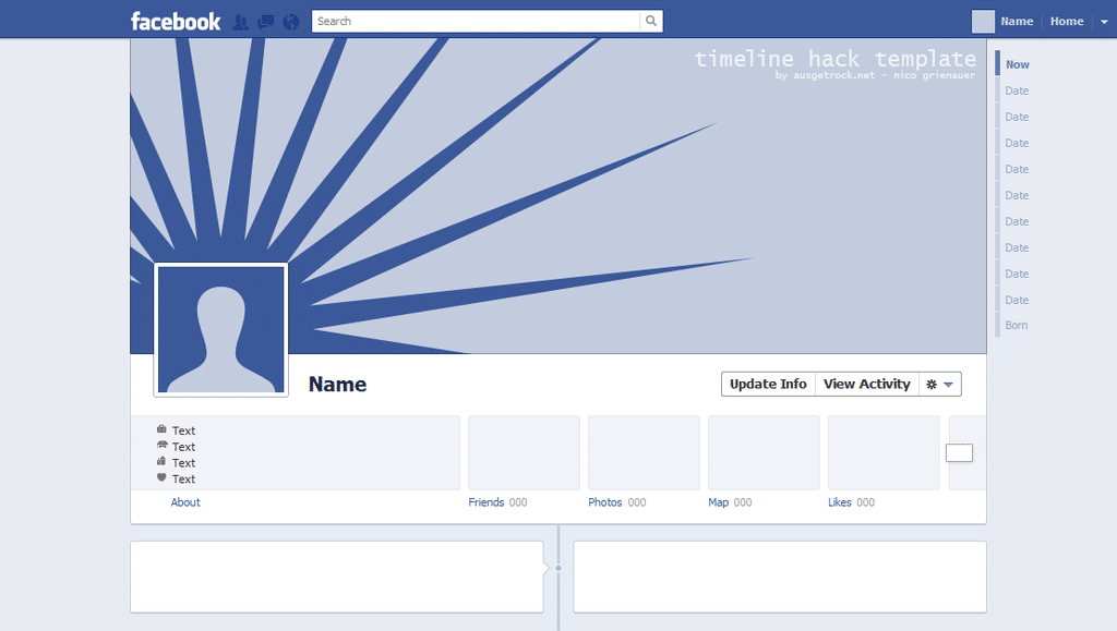 facebook-timeline-hack-template