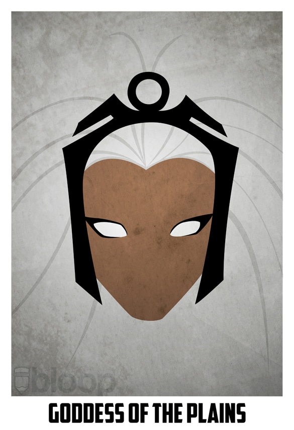 minimalistic-superhero-illustrated-posters