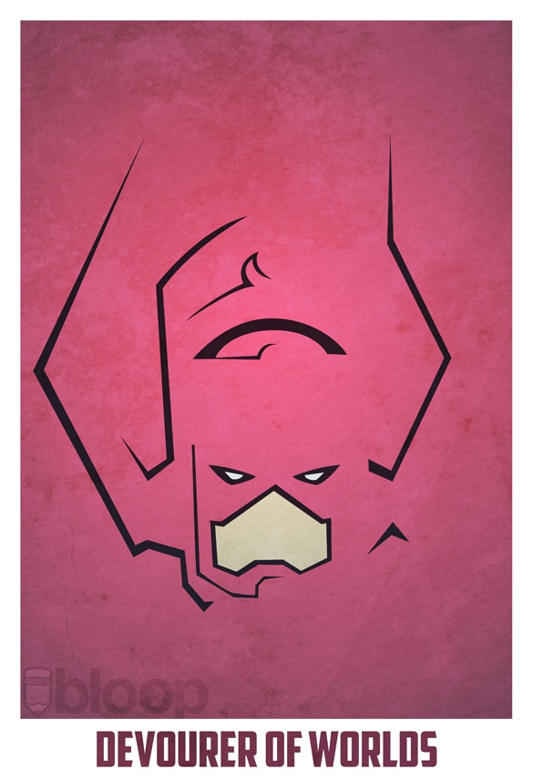minimalistic-superhero-illustrated-posters