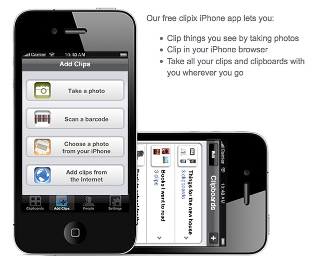 Clipix-Organization-Tool-App