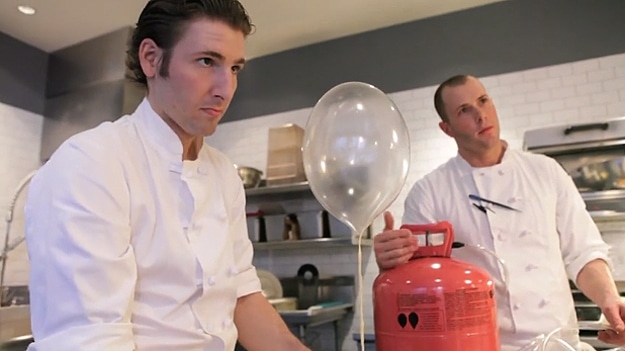 Edible-Helium-Balloon-Dessert balloon served as dessert