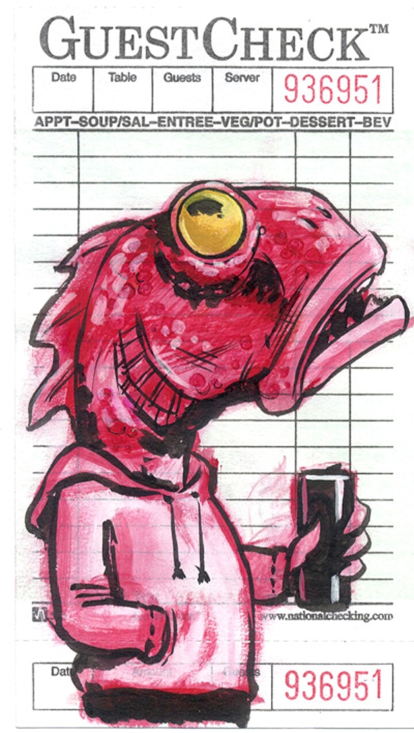 Guest-Check-Doodle-Art Guest-Check-Doodle-Art