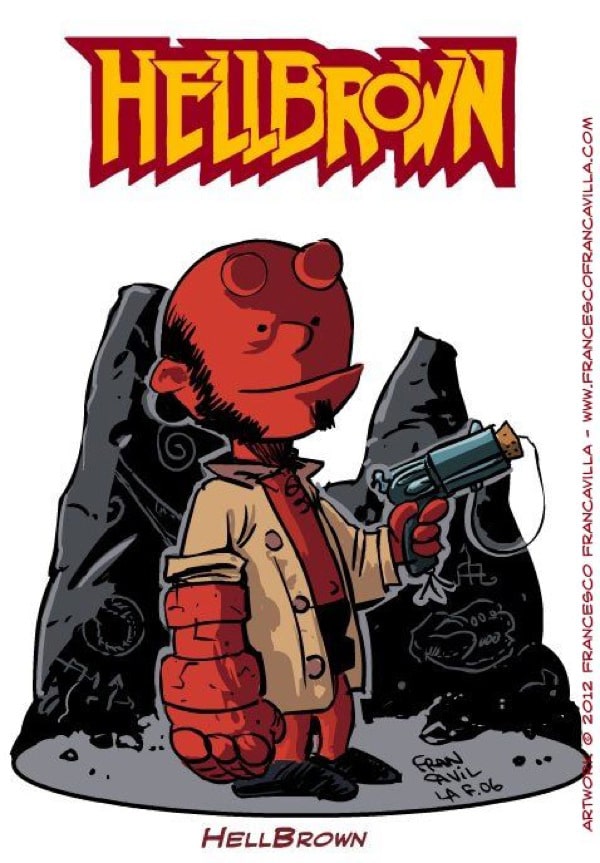 Peanuts-Hellboy-Mashup-Illustrations