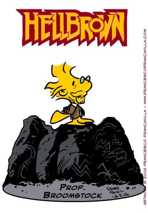 Peanuts-Hellboy-Mashup-Illustrations