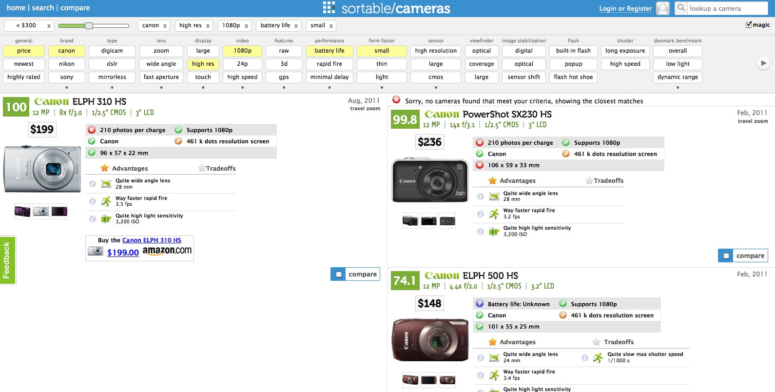 Sortable-Cameras-Search-Engine Sortable-Cameras-Search-Engine
