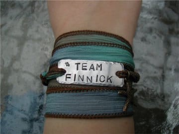 Peta Silk ribbon bracelet